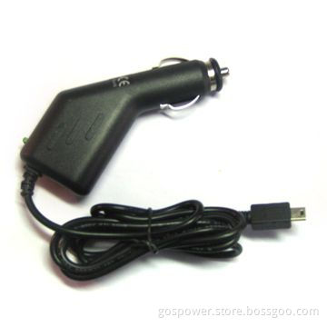 12/24V DC Car Charger with Over-current Protection, 3.3/12W Power, Natural Cooling Method